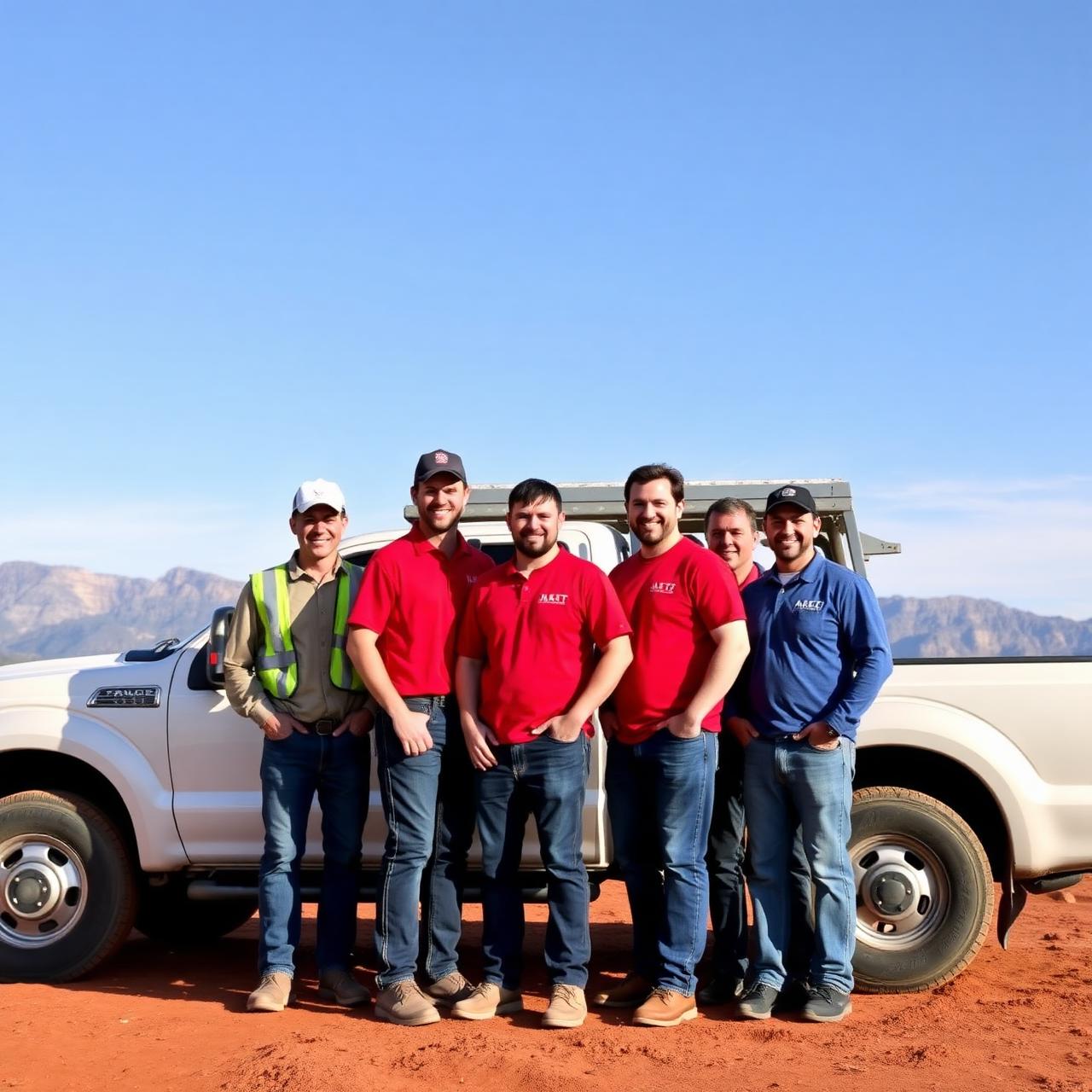 A&E Hardscape & Construction team